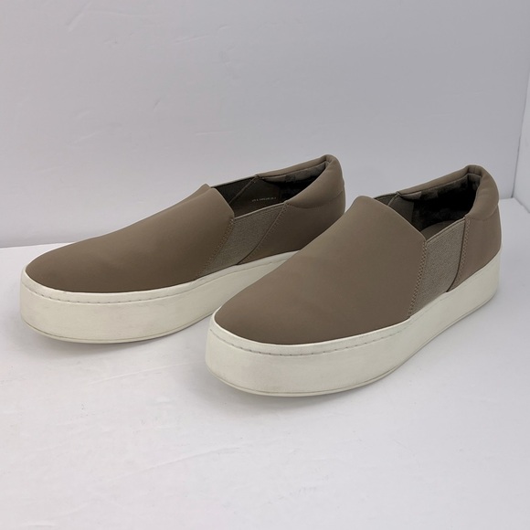 VINCE, LADIES SLIP ON/ WALKING SHOES, TOPE COLOR, FAUX SUADE, SIZE 6.5M - Picture 3 of 16